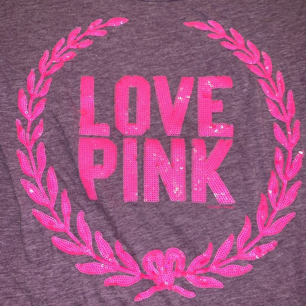 Victoria’s Secret “PINK” brand sequined shirt